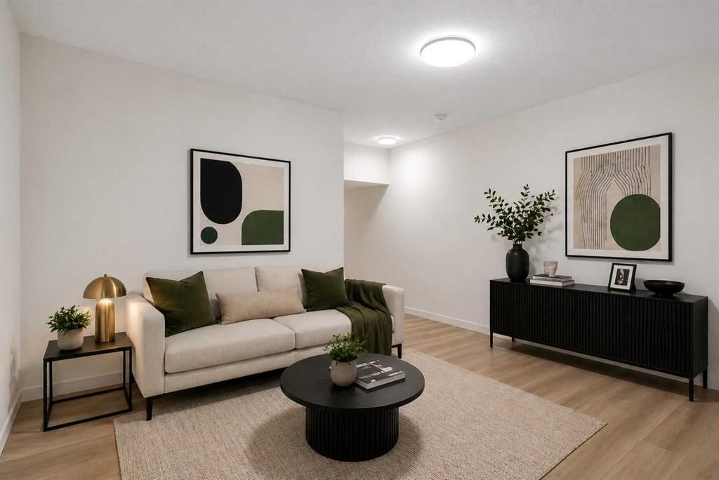 244 Sovereign Common Sw, Calgary, AB - Indoor Photo Showing Living Room