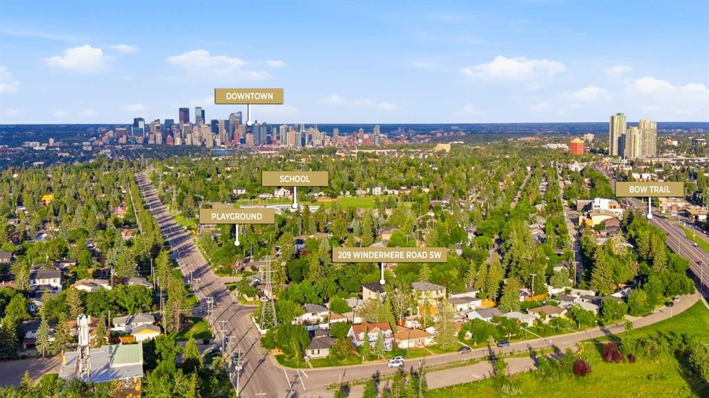 209 Windermere Road Sw, Calgary, AB - Outdoor With View