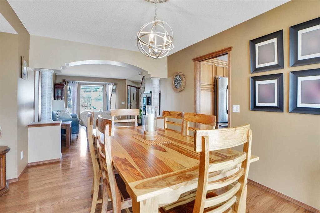 32 Harvest Park Way Ne, Calgary, AB - Indoor Photo Showing Dining Room