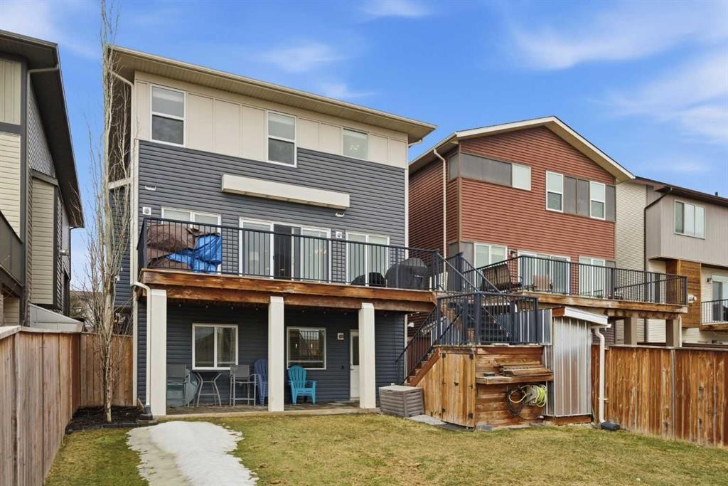 52 Walden Green Se, Calgary, AB - Outdoor With Balcony With Deck Patio Veranda With Exterior