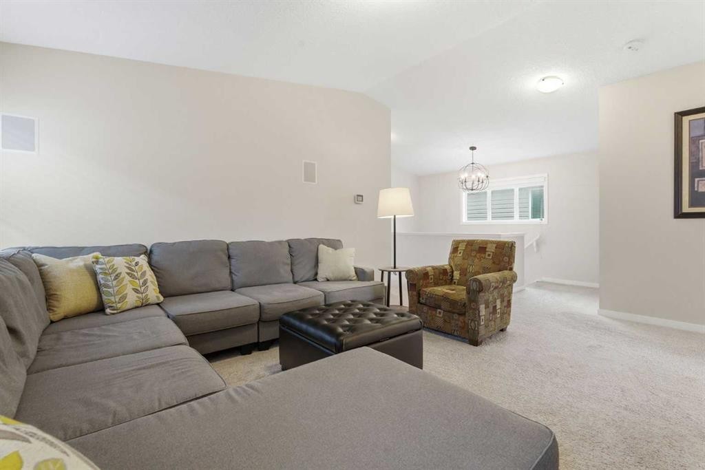 52 Walden Green Se, Calgary, AB - Indoor Photo Showing Living Room