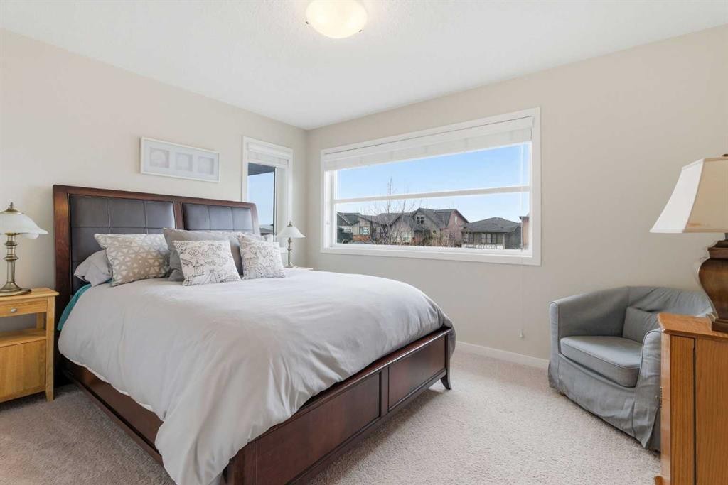 52 Walden Green Se, Calgary, AB - Indoor Photo Showing Bedroom
