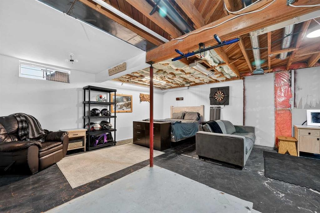 103 Macewan Drive Nw, Calgary, AB - Indoor Photo Showing Basement