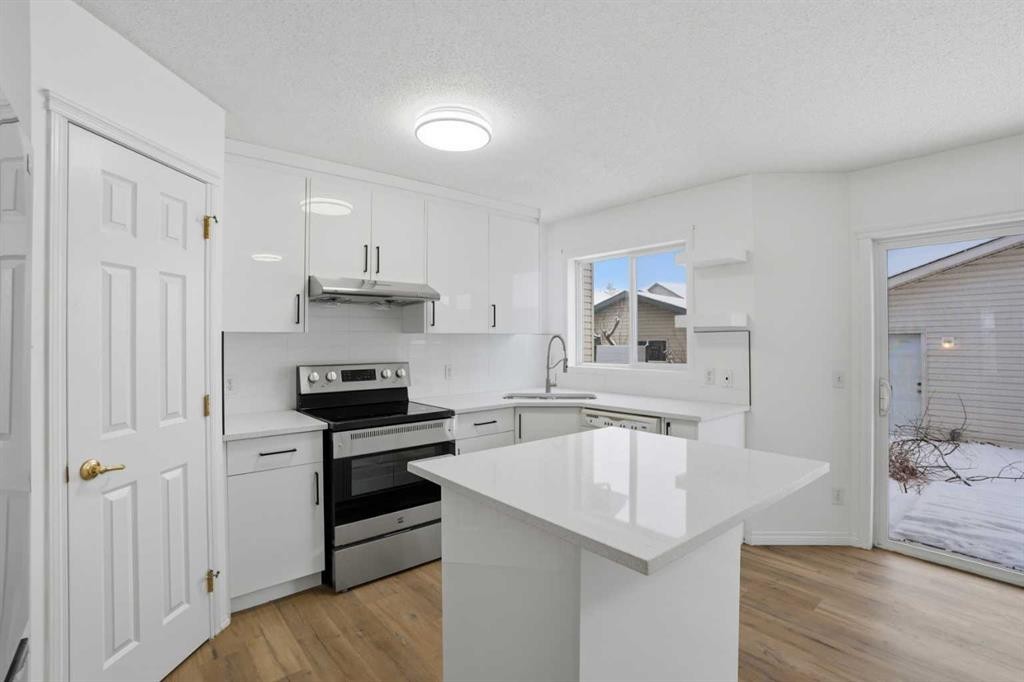 137 Taravista Crescent Ne, Calgary, AB - Indoor Photo Showing Kitchen With Stainless Steel Kitchen With Upgraded Kitchen