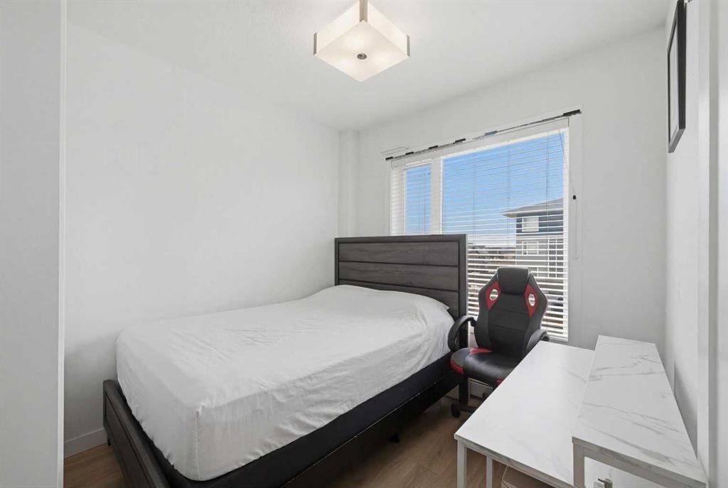 2303-76 Cornerstone Passage Ne, Calgary, AB - Indoor Photo Showing Bedroom