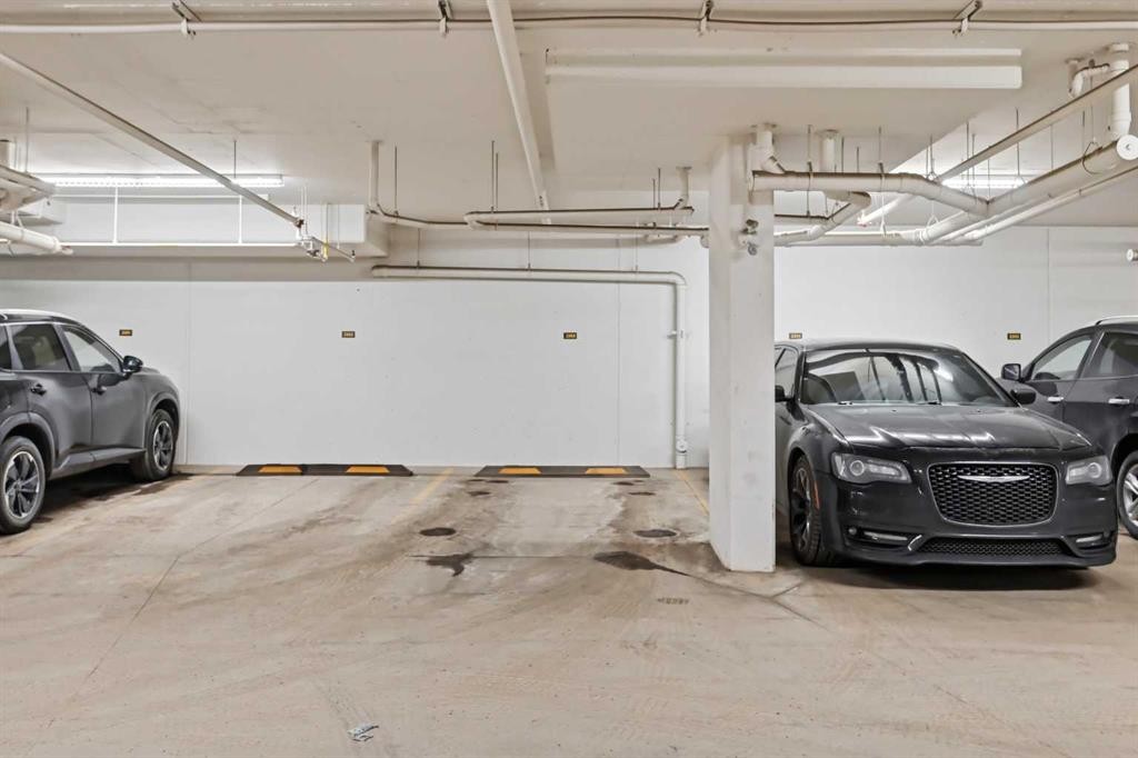 2303-76 Cornerstone Passage Ne, Calgary, AB - Indoor Photo Showing Garage