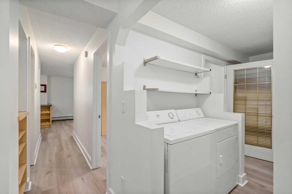 101-655 Meredith Road Ne, Calgary, AB - Indoor Photo Showing Laundry Room