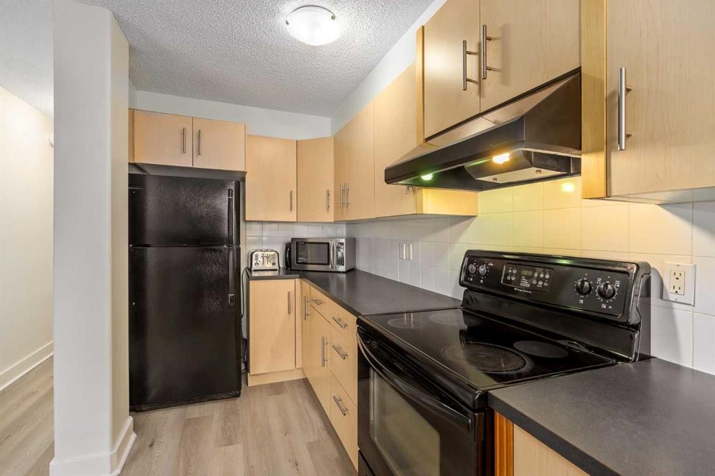 101-655 Meredith Road Ne, Calgary, AB - Indoor Photo Showing Kitchen