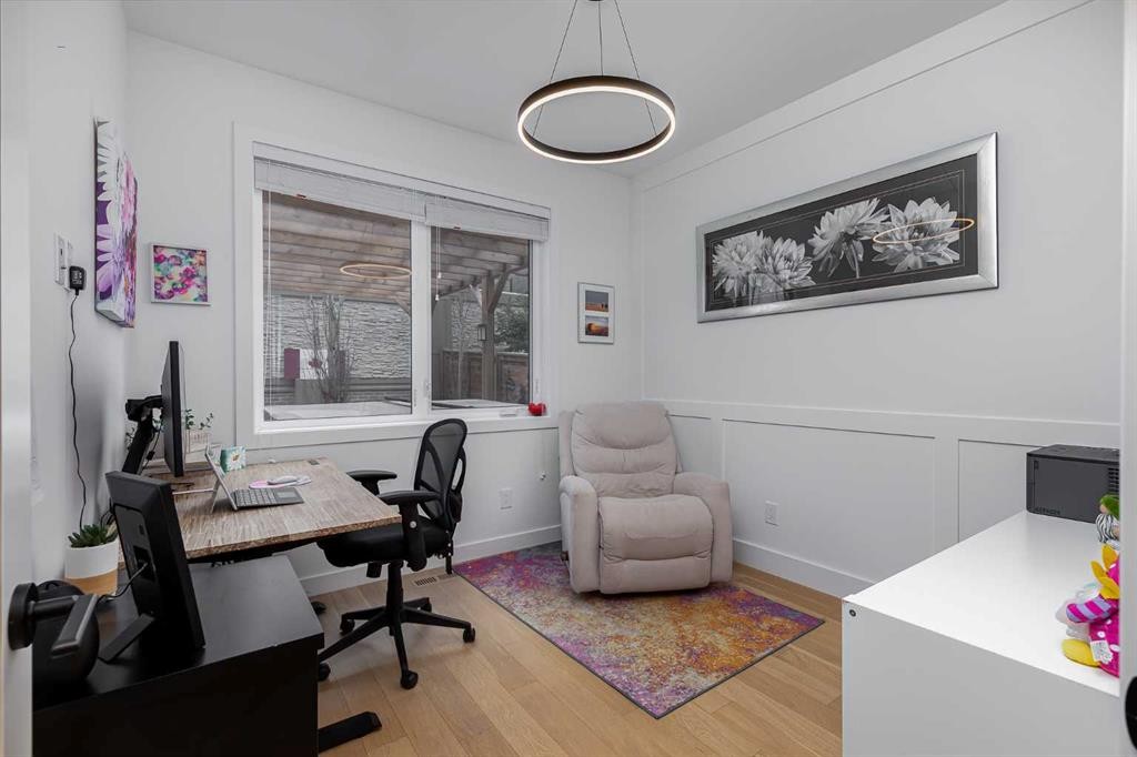 44 Timberline Way Sw, Calgary, AB - Indoor Photo Showing Office
