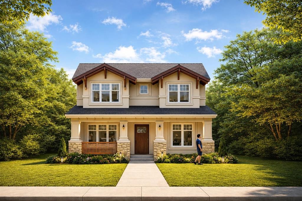 654 27 Avenue Nw, Calgary, AB - Outdoor With Facade