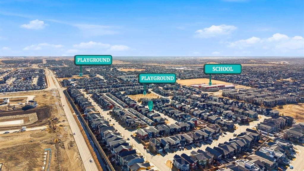 100 Evansborough Common Nw, Calgary, AB - Outdoor With View