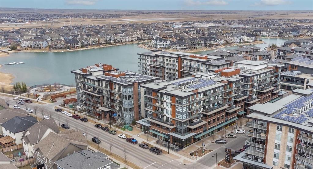 321 Magnolia Way Se, Calgary, AB - Outdoor With Body Of Water With View