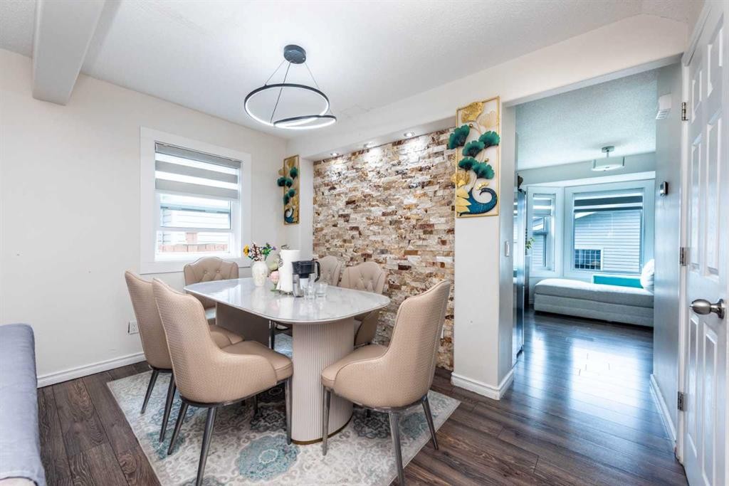 39 Tararidge Drive Ne, Calgary, AB - Indoor Photo Showing Dining Room