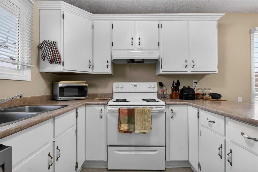 27 Bedford Road Ne, Calgary, AB - Indoor Photo Showing Kitchen With Double Sink