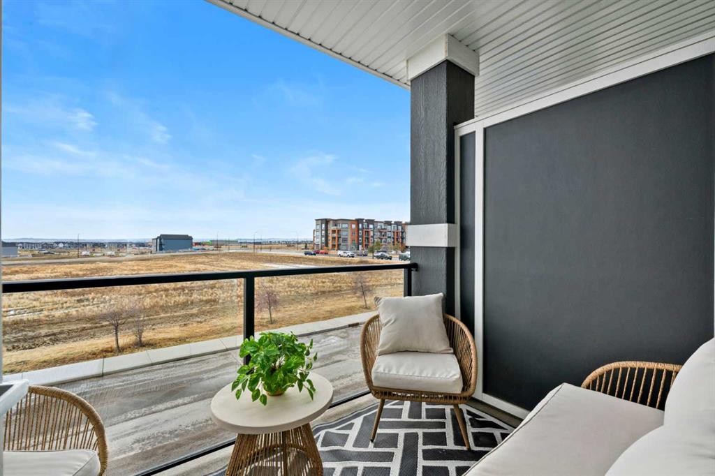 126 Seton Passage Se, Calgary, AB - Outdoor With Balcony With Exterior