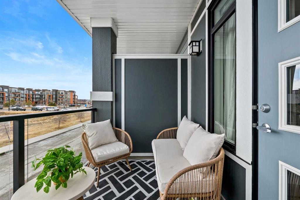 126 Seton Passage Se, Calgary, AB - Outdoor With Balcony With Exterior