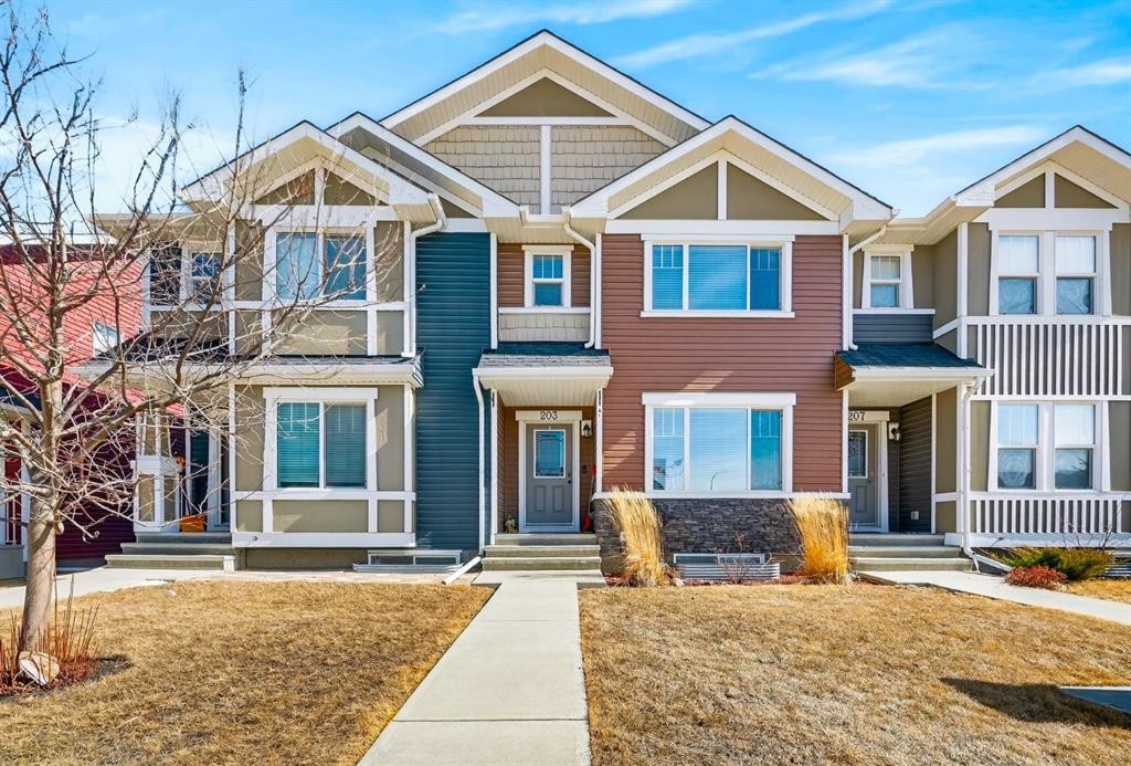203 Fireside Parkway, Cochrane, AB - Outdoor With Facade