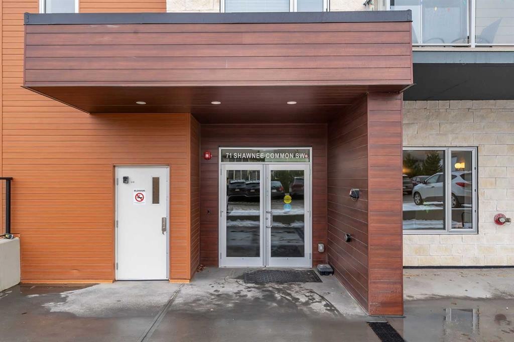 301-71 Shawnee Common Sw, Calgary, AB - Outdoor With Exterior