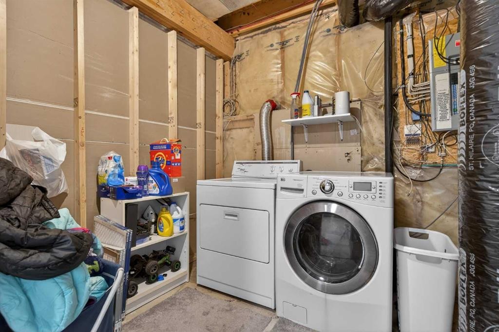 173 Martin Crossing Crescent Ne, Calgary, AB - Indoor Photo Showing Laundry Room