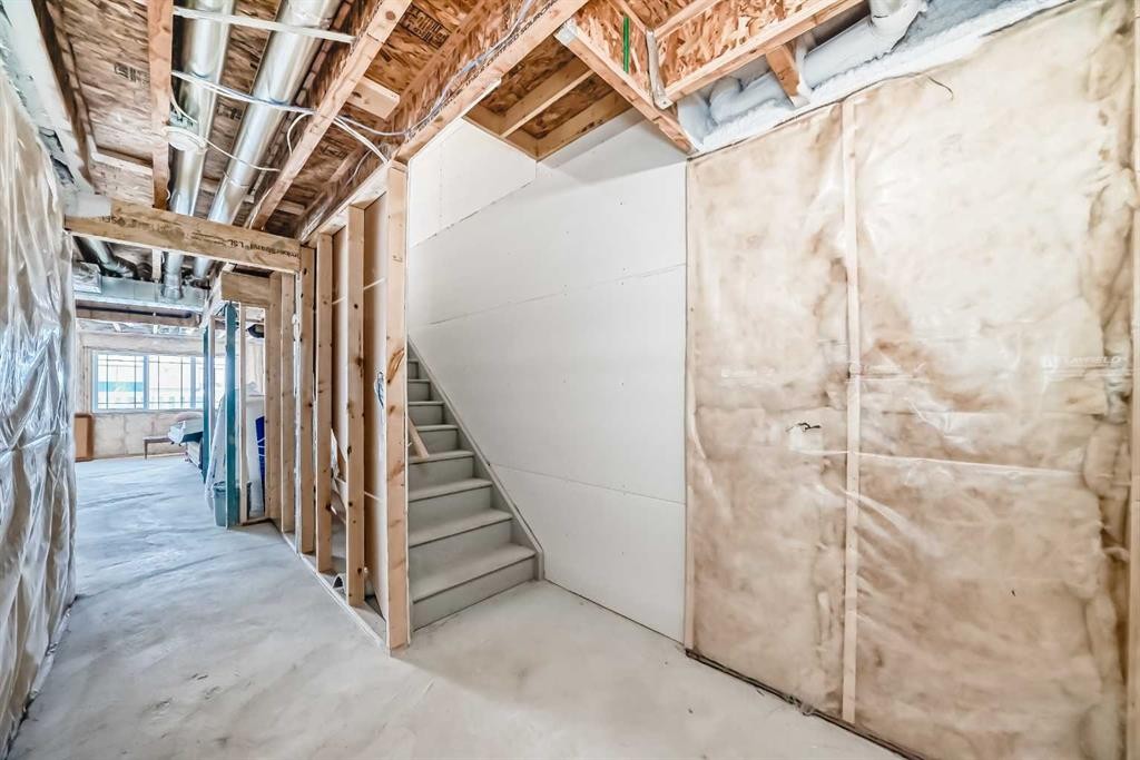 224 Carringham Way Nw, Calgary, AB - Indoor Photo Showing Basement