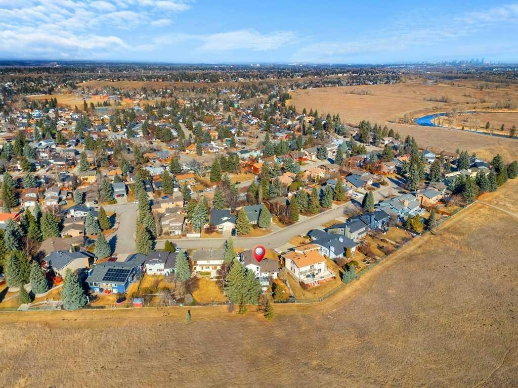 44 Deerbrook Crescent Se, Calgary, AB - Outdoor With View