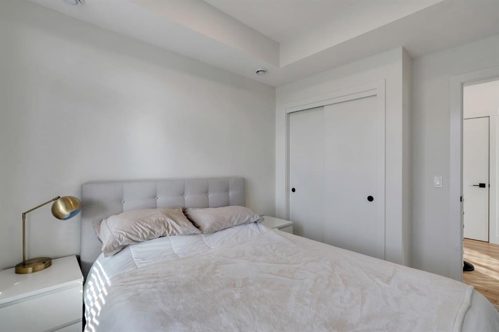 272 Seton Passage Se, Calgary, AB - Indoor Photo Showing Bedroom