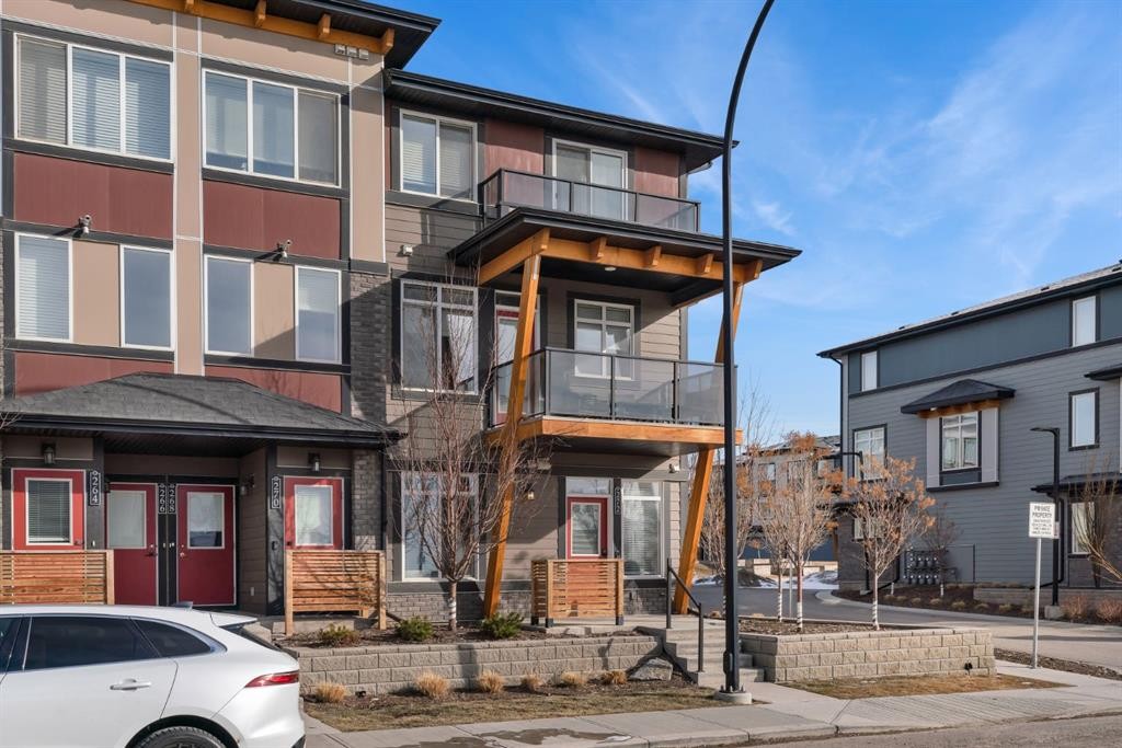 272 Seton Passage Se, Calgary, AB - Outdoor With Facade