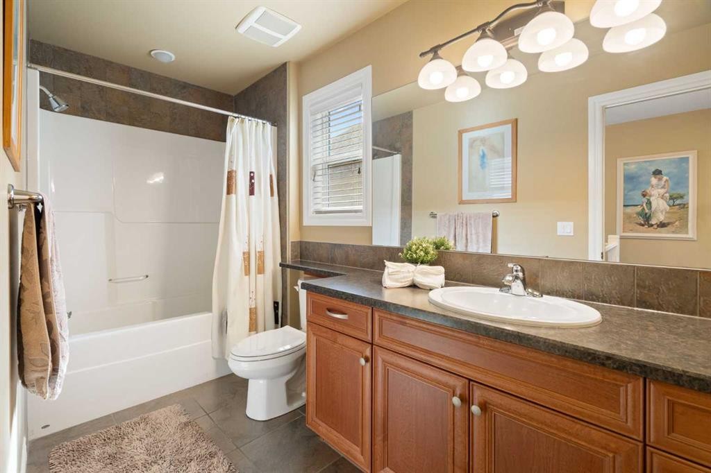 40 Bridleridge Lane Sw, Calgary, AB - Indoor Photo Showing Bathroom
