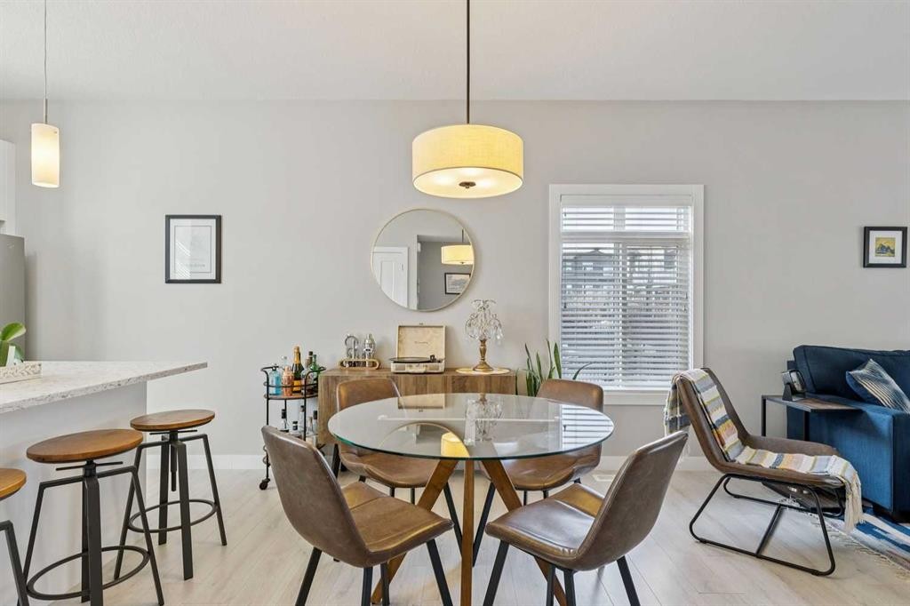 78 Sage Bluff Circle Nw, Calgary, AB - Indoor Photo Showing Dining Room