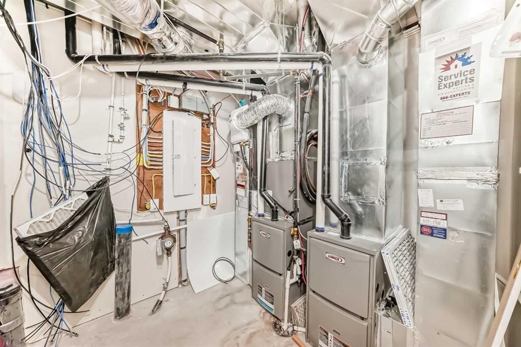 75 Howse Rise Ne, Calgary, AB - Indoor Photo Showing Basement