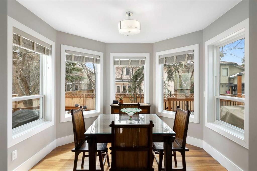 106 Shawnee Place Sw, Calgary, AB - Indoor Photo Showing Dining Room
