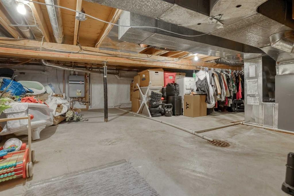 168 Oakside Circle, Calgary, AB - Indoor Photo Showing Basement