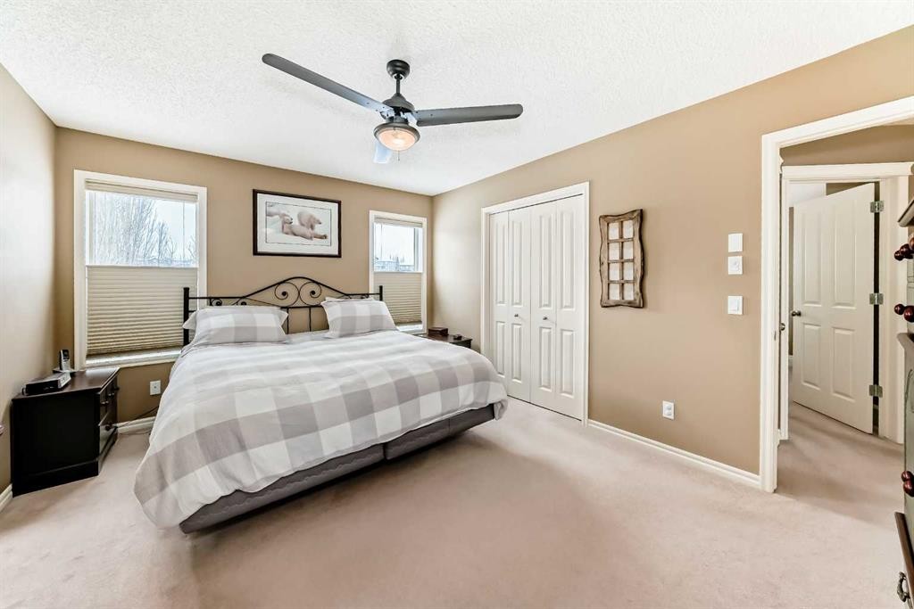 41 Kincora Drive Nw, Calgary, AB - Indoor Photo Showing Bedroom
