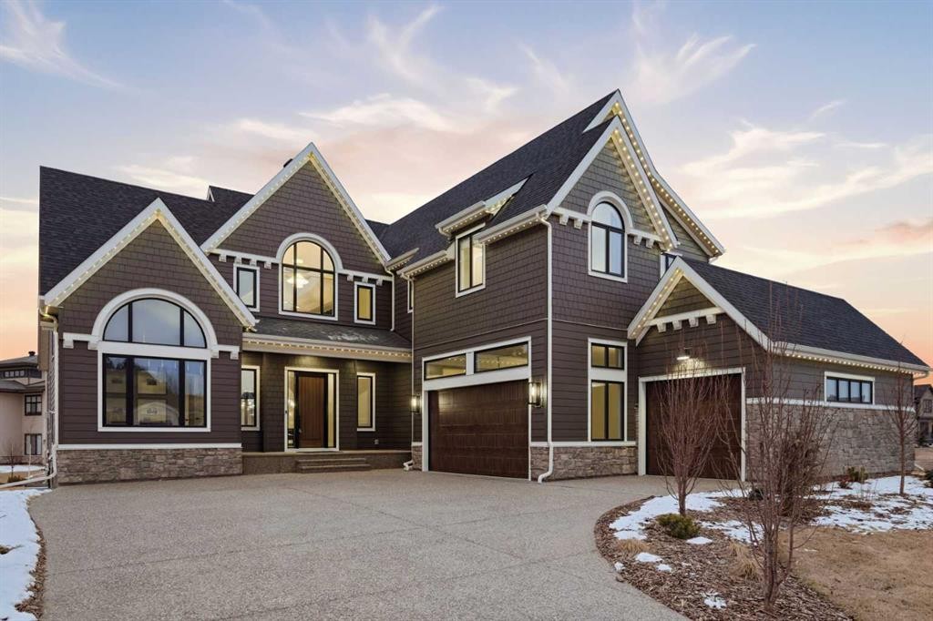 53 Watermark Crescent, Rural Rocky View County, AB - Outdoor With Facade