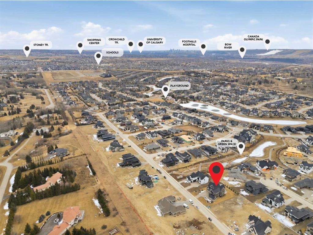53 Watermark Crescent, Rural Rocky View County, AB - Outdoor With View