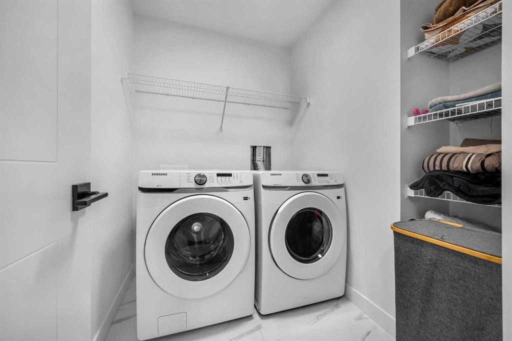 288 Sora Terrace Se, Calgary, AB - Indoor Photo Showing Laundry Room