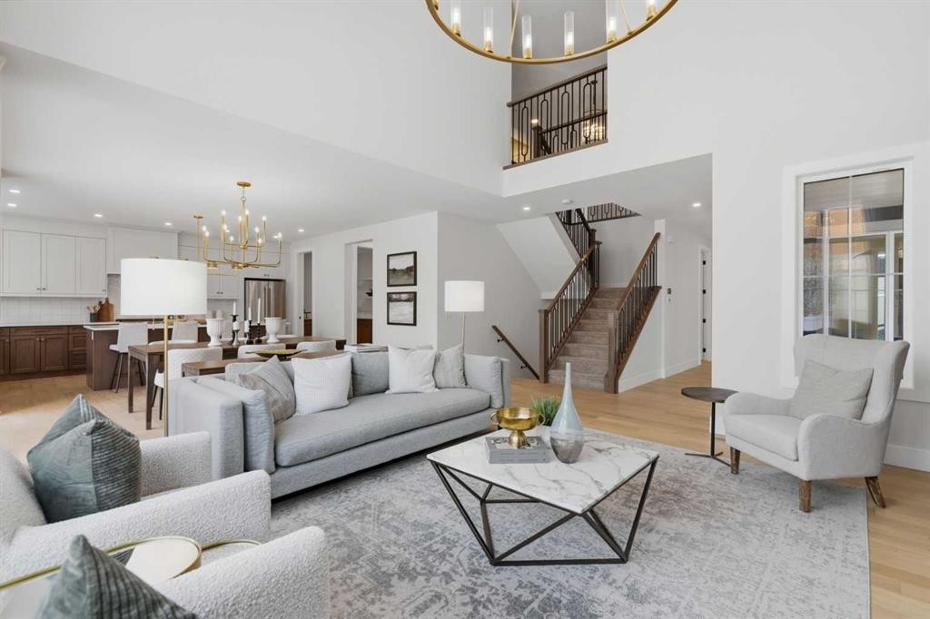 378 Bessborough Drive Sw, Calgary, AB - Indoor Photo Showing Living Room
