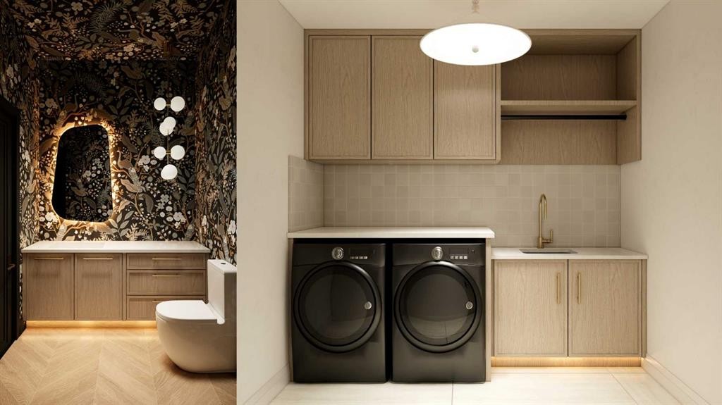 2320 54 Avenue Sw, Calgary, AB - Indoor Photo Showing Laundry Room