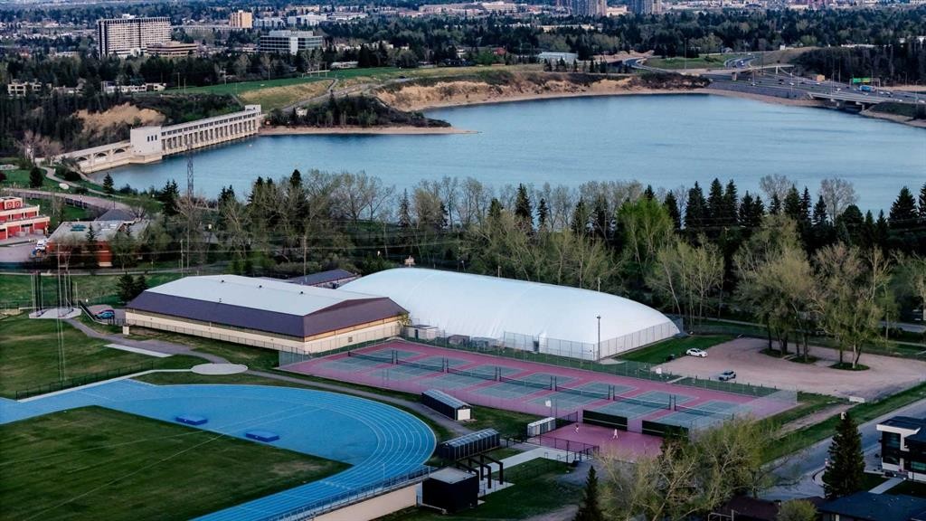 2320 54 Avenue Sw, Calgary, AB - Outdoor With Body Of Water