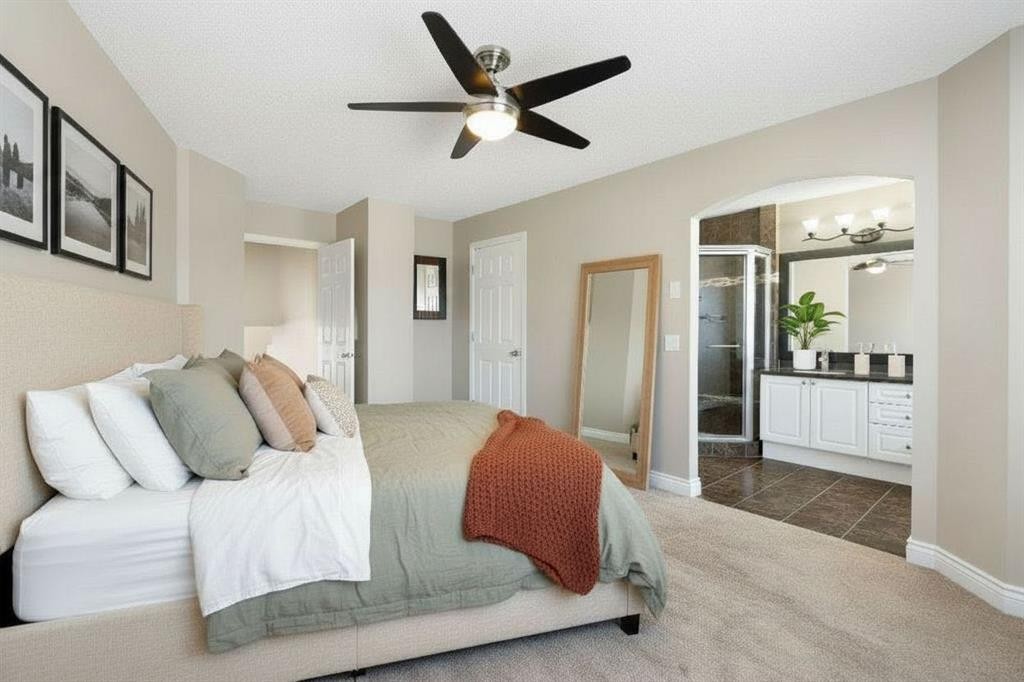 59 Panorama Hills Road Nw, Calgary, AB - Indoor Photo Showing Bedroom