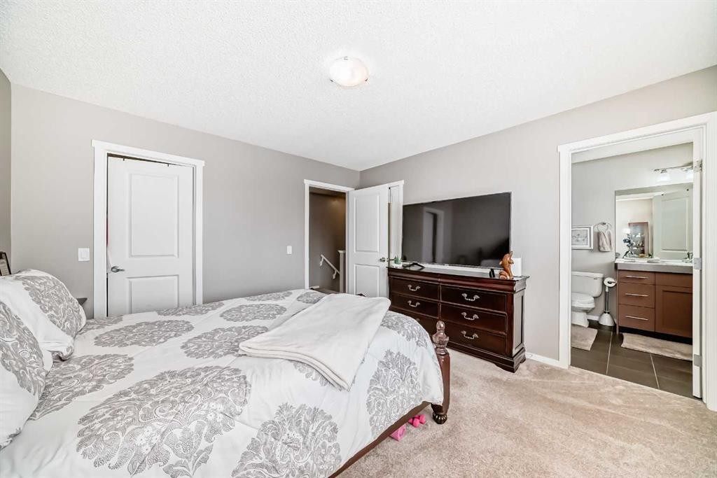 188 Chapalina Square Se, Calgary, AB - Indoor Photo Showing Bedroom