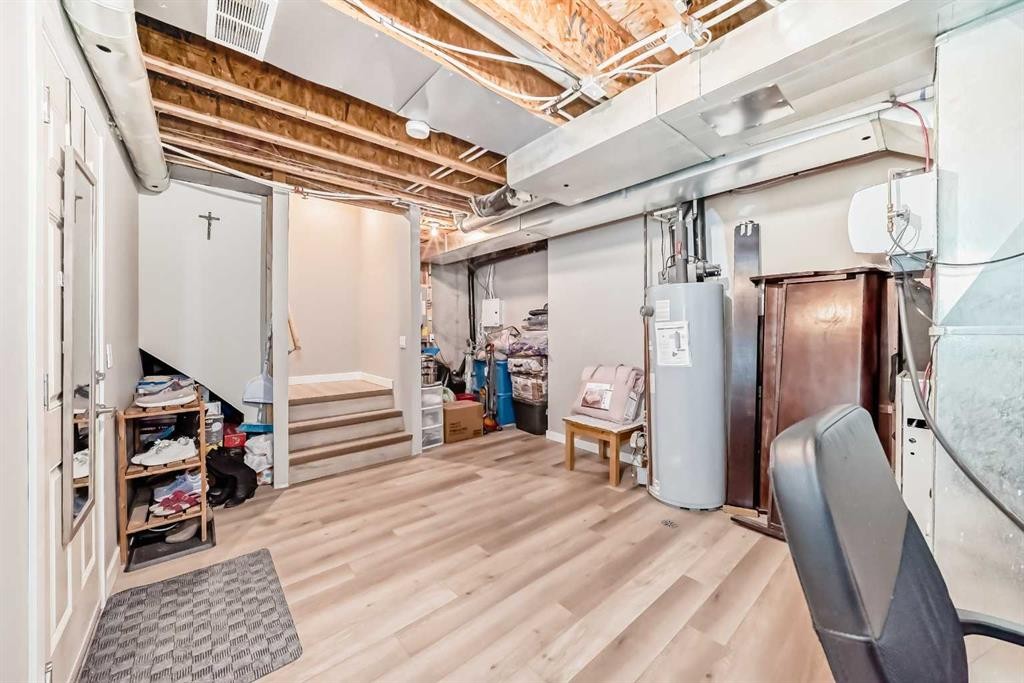 188 Chapalina Square Se, Calgary, AB - Indoor Photo Showing Basement