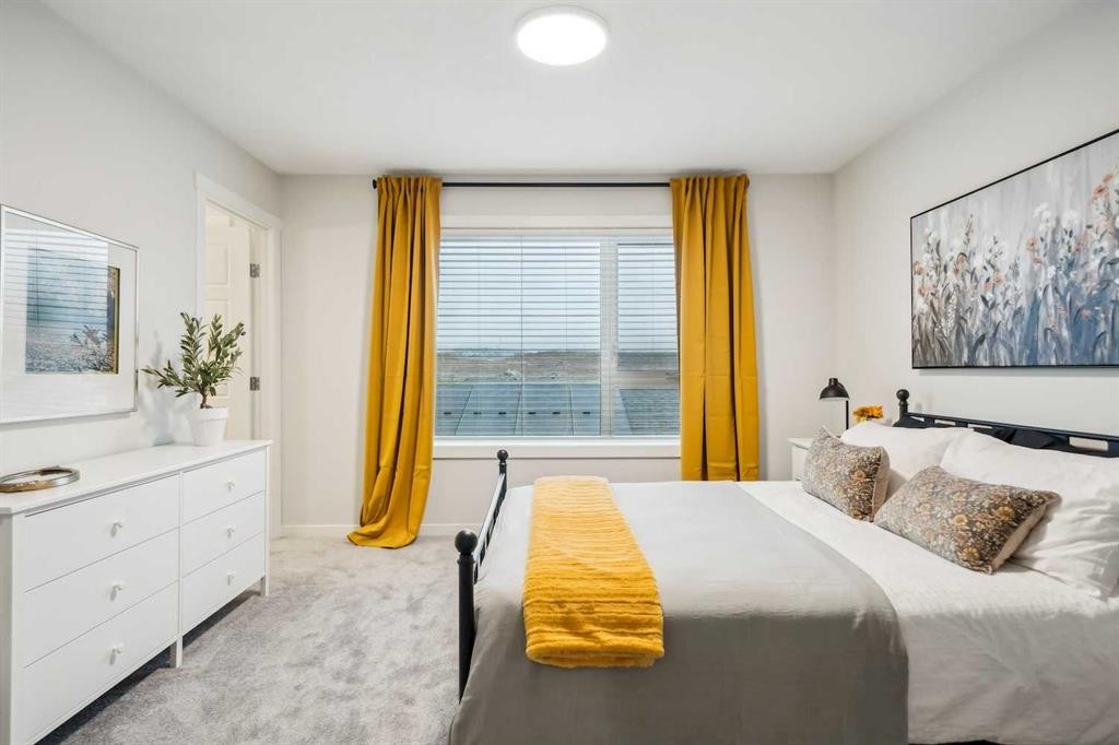 224 Vantage Drive, Cochrane, AB - Indoor Photo Showing Bedroom