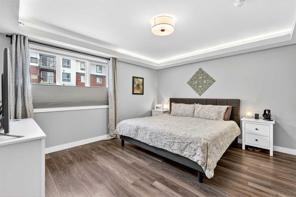 322 Masters Row Se, Calgary, AB - Indoor Photo Showing Bedroom