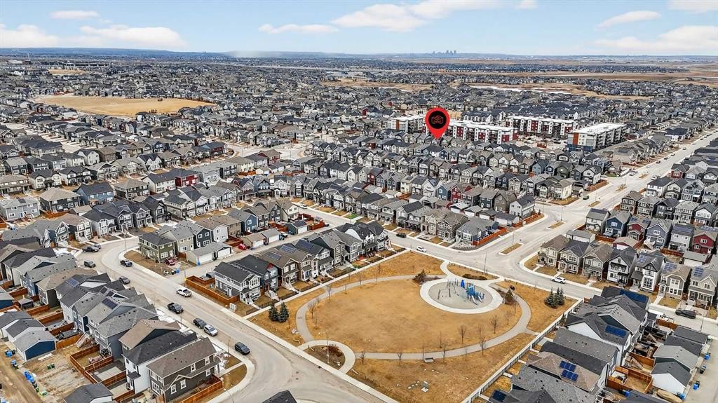 322 Masters Row Se, Calgary, AB - Outdoor With View