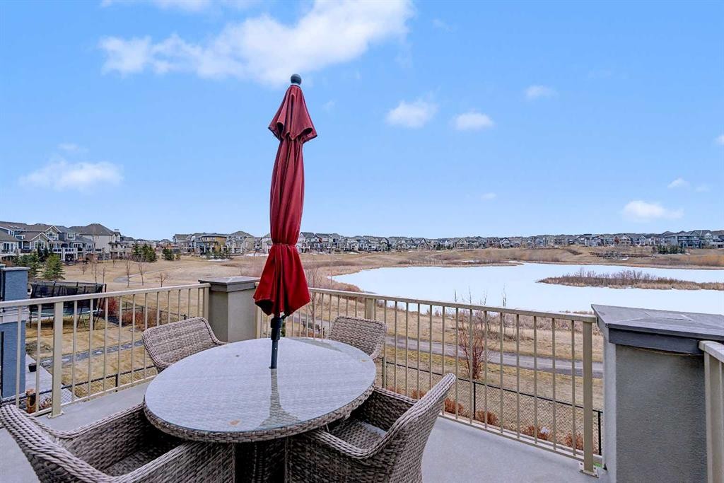 121 Marquis View Se, Calgary, AB - Outdoor With Deck Patio Veranda