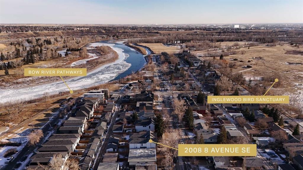 2008 8 Avenue Se, Calgary, AB - Outdoor With View