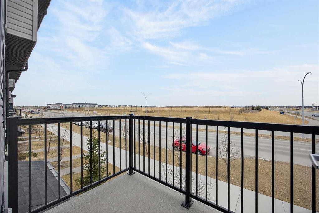 882 Cornerstone Boulevard Ne, Calgary, AB - Outdoor With Balcony With View
