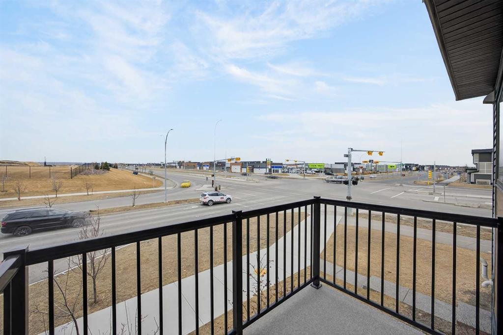 882 Cornerstone Boulevard Ne, Calgary, AB - Outdoor With Balcony With View