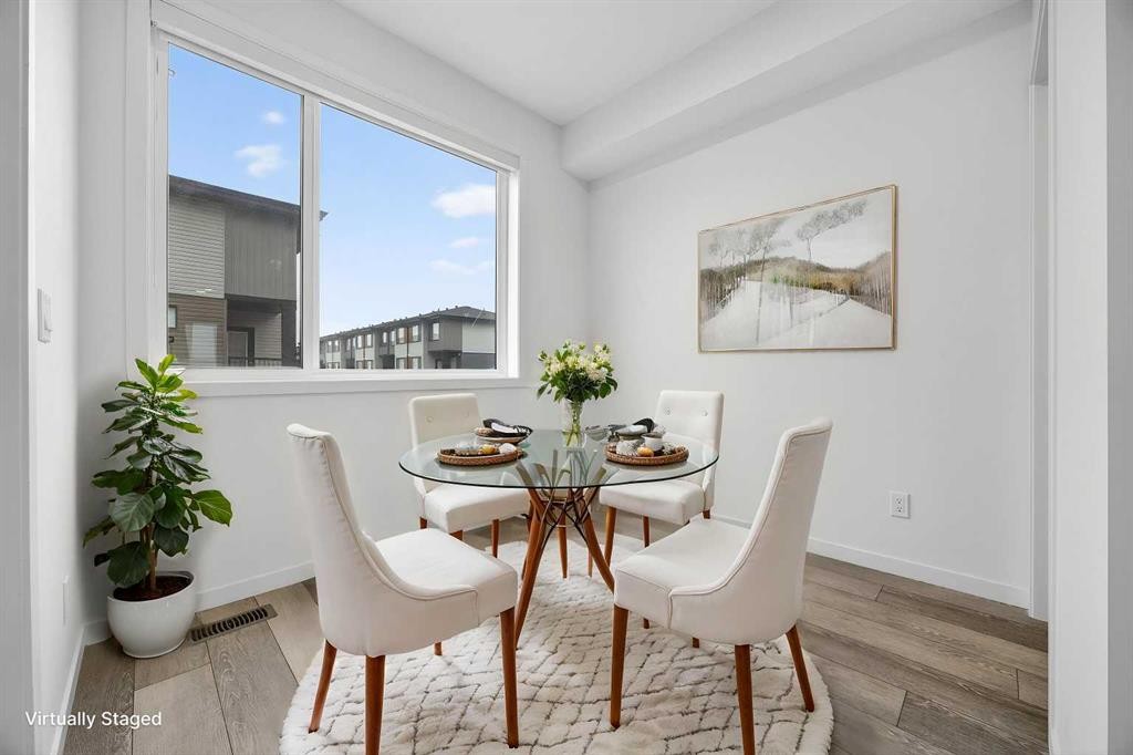 882 Cornerstone Boulevard Ne, Calgary, AB - Indoor Photo Showing Dining Room